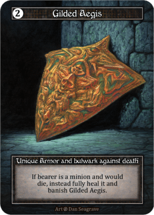 Gilded Aegis Beta Foil