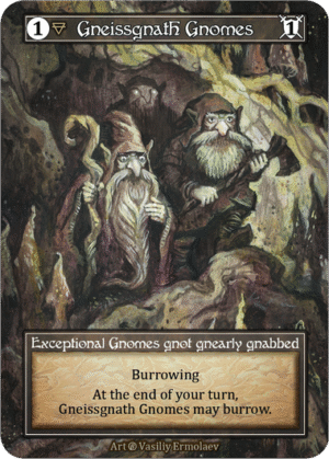 Gneissgnath Gnomes Beta Foil