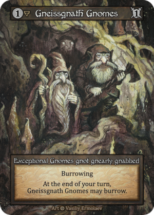 Gneissgnath Gnomes Alpha