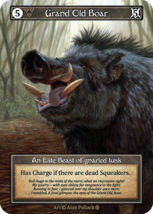 Grand Old Boar Foil