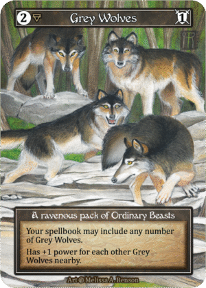 Grey Wolves Beta Foil