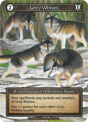 Grey Wolves Alpha Foil