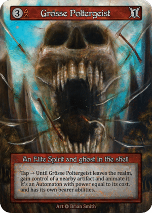 Grösse Poltergeist Alpha