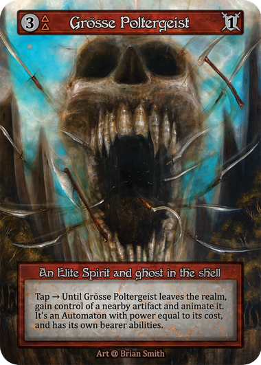 Grösse Poltergeist Alpha