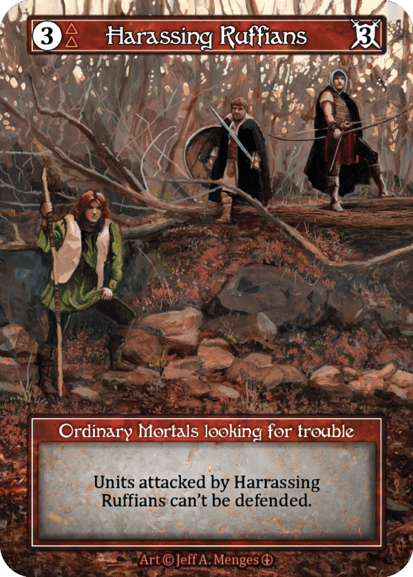 Harassing Ruffians Foil