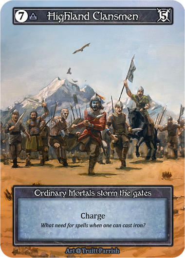 Highland Clansmen Alpha Foil