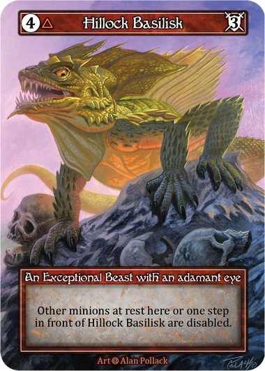 Hillock Basilisk Alpha Foil