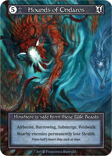 Hounds of Ondaros Beta Foil