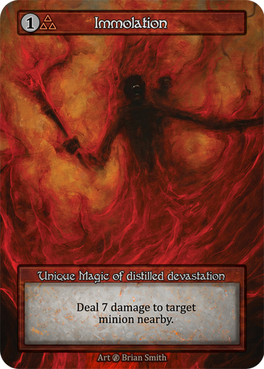 Immolation Beta