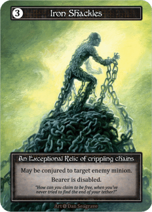 Iron Shackles Alpha Foil