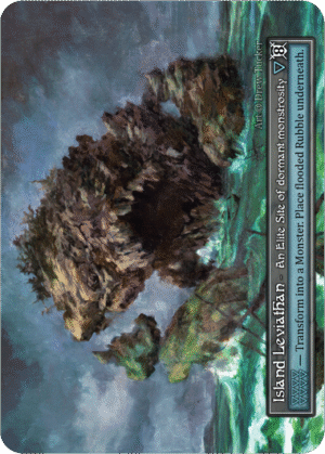 Island Leviathan Alpha Foil