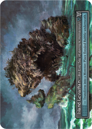 Island Leviathan Alpha Foil