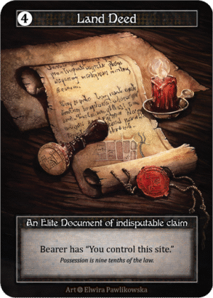 Land Deed Alpha Foil