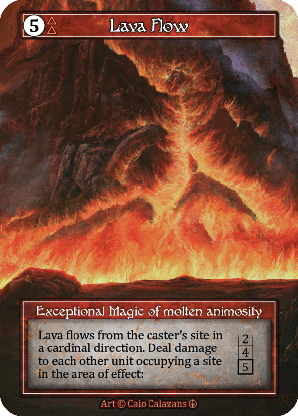 Lava Flow Foil