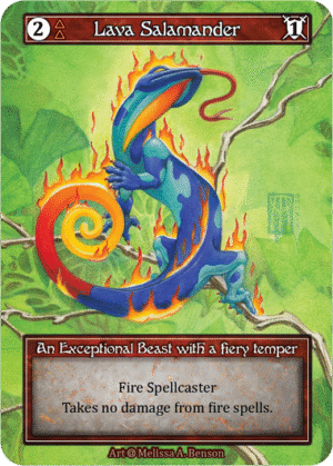 Lava Salamander Alpha Foil