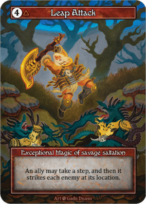 Leap Attack Beta Foil