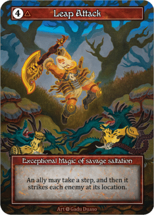 Leap Attack Alpha Foil