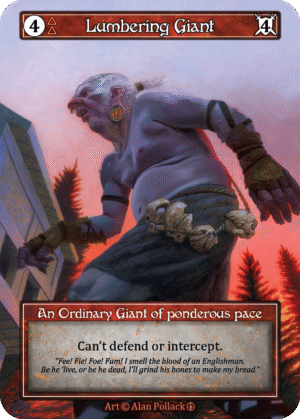 Lumbering Giant Foil