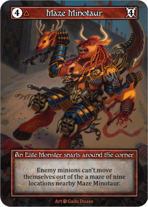 Maze Minotaur Beta Foil