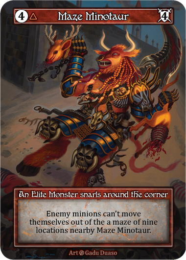 Maze Minotaur Beta Foil