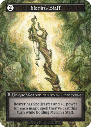 Merlin's Staff Foil