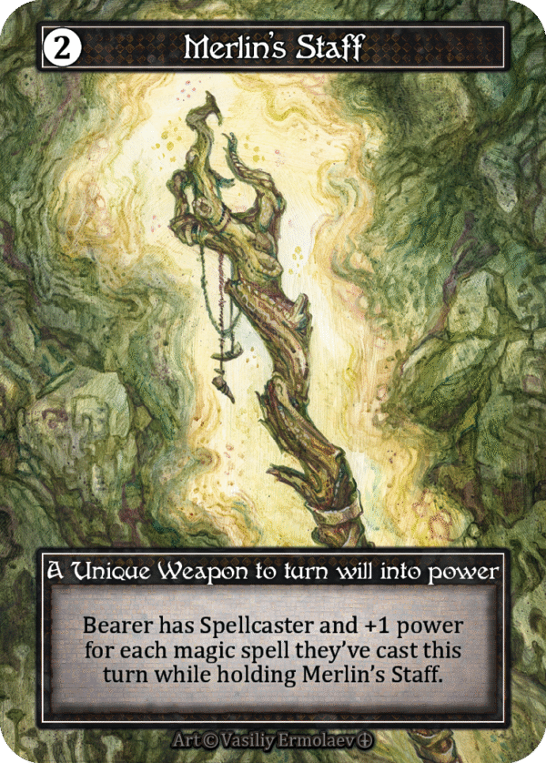 Merlin's Staff Foil