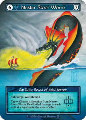 Mester Stoor Worm Foil