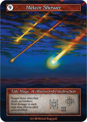 Meteor Shower Alpha Foil