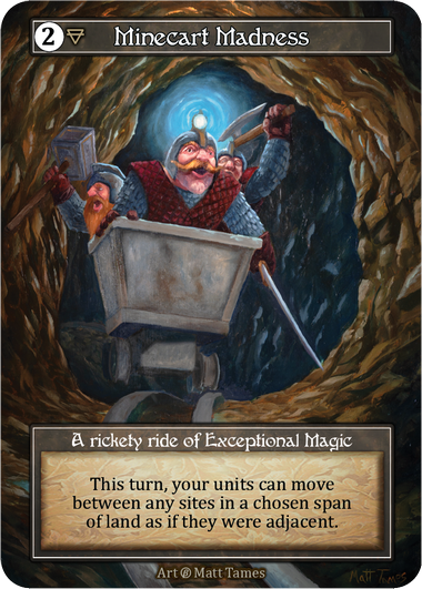 Minecart Madness Beta Foil