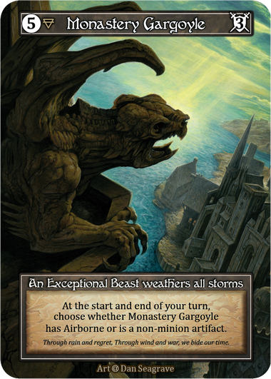 Monastery Gargoyle Alpha Foil