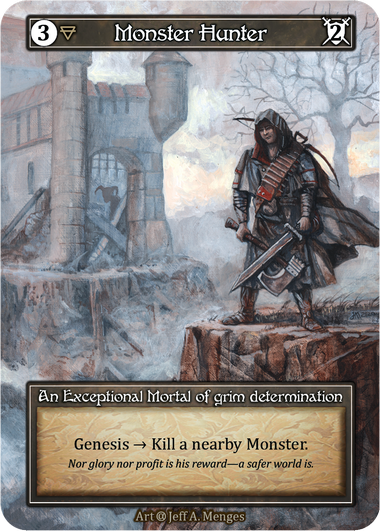 Monster Hunter Alpha Foil