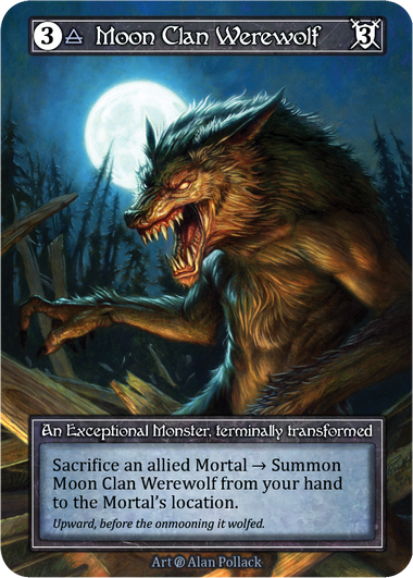 Moon Clan Werewolf Beta Foil