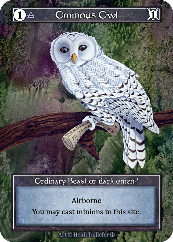 Ominous Owl Foil