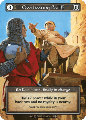 Overbearing Bailiff Foil