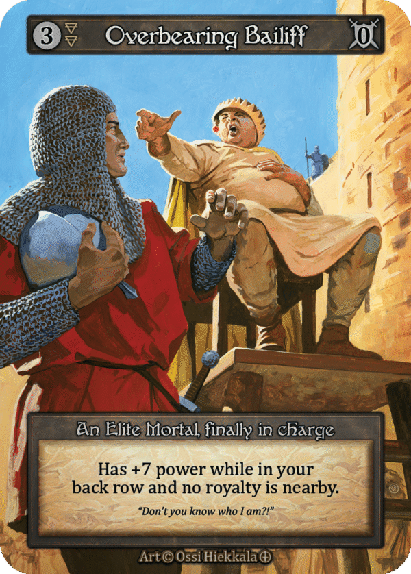 Overbearing Bailiff