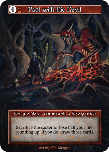 Pact with the Devil Alpha Foil