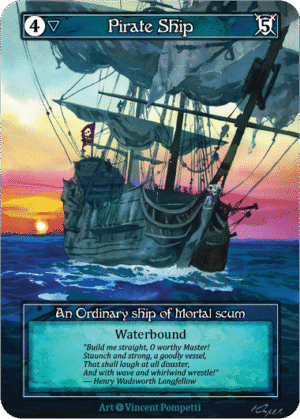 Pirate Ship Alpha Foil
