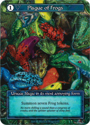Plague of Frogs Alpha Foil