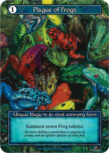 Plague of Frogs Alpha Foil