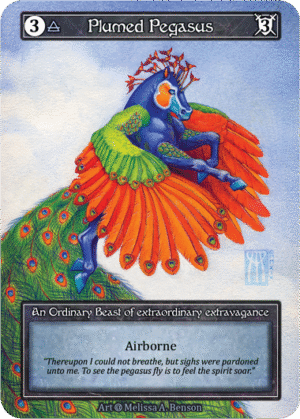 Plumed Pegasus Alpha Foil