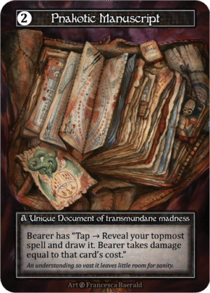 Pnakotic Manuscripts Beta Foil