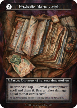 Pnakotic Manuscripts Alpha Foil