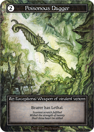 Poisonous Dagger Alpha Foil