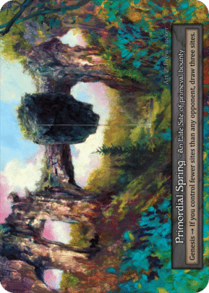 Primordial Spring Beta