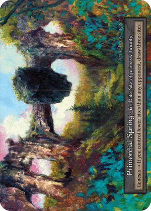 Primordial Spring Alpha