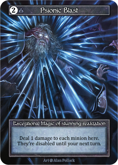 Psionic Blast Beta Foil