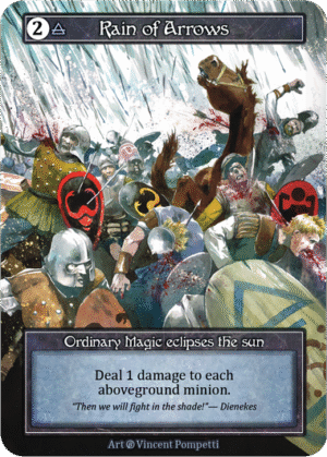 Rain of Arrows Beta Foil