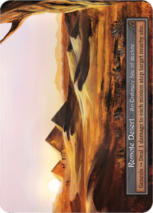 Remote Desert Beta Foil