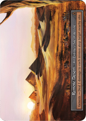 Remote Desert Alpha Foil