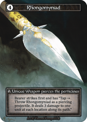 Rhongomyniad Foil